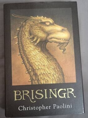 Brisingr Christopher Paolini Book Hardback First Edition